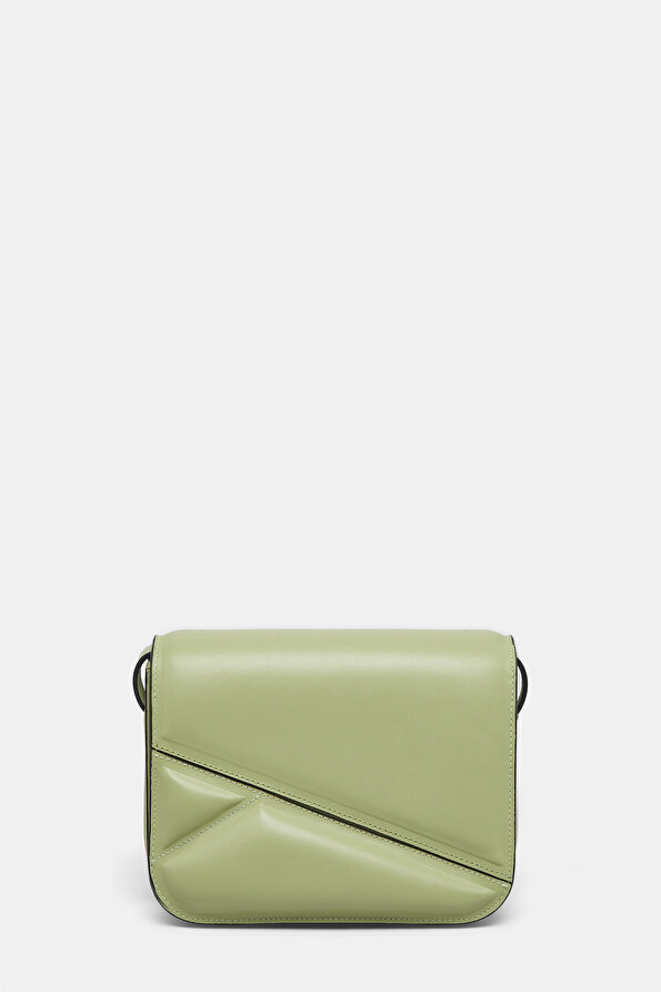 WATER GREEN LEATHER BAG